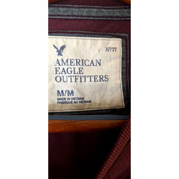 Vtg Y2K AMERICAN EAGLE OUTFITTERS T Shirt Men's M Sun Faded Logo Skater Grunge - Picture 3 of 10